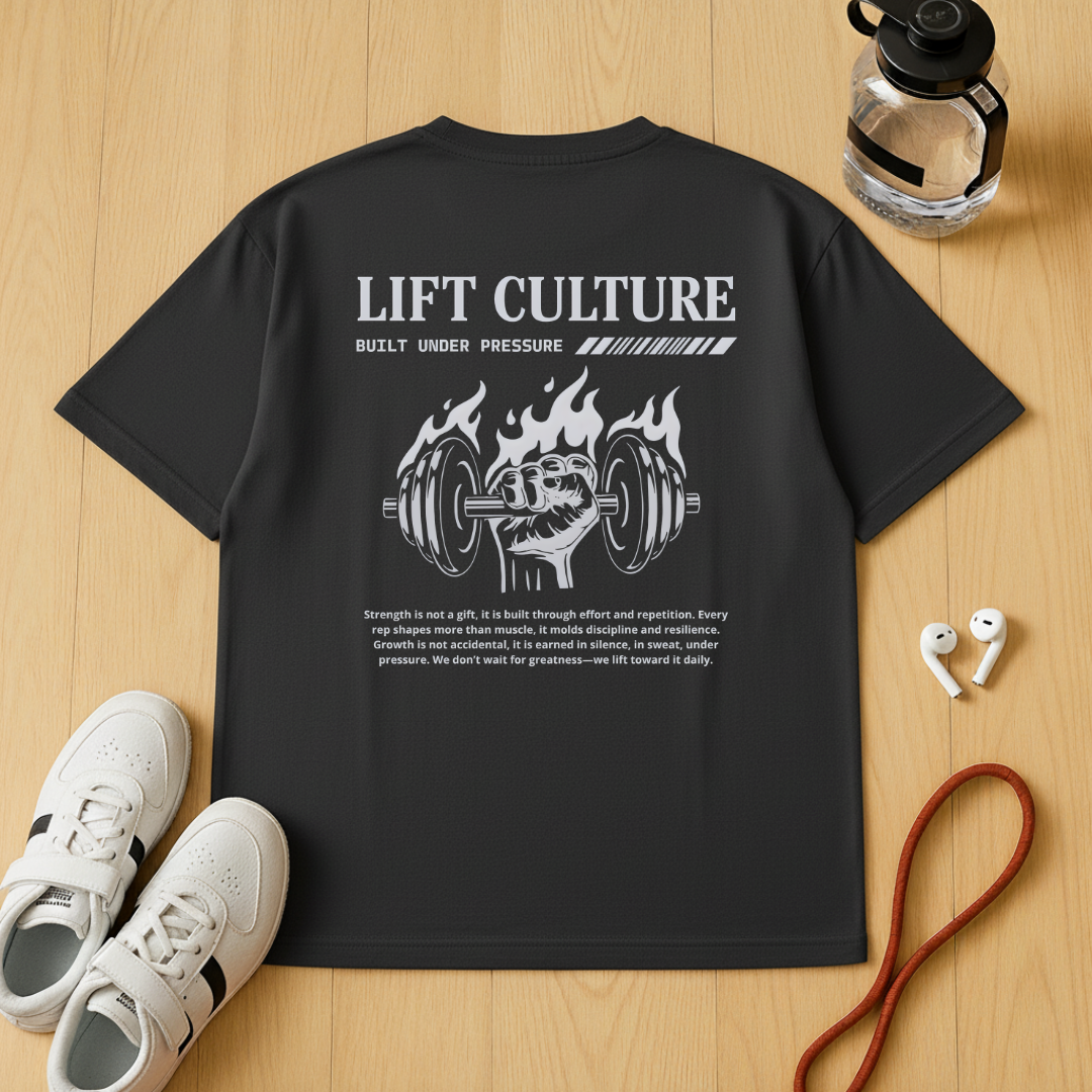 Lift Culture Fire - Unisex Oversized
