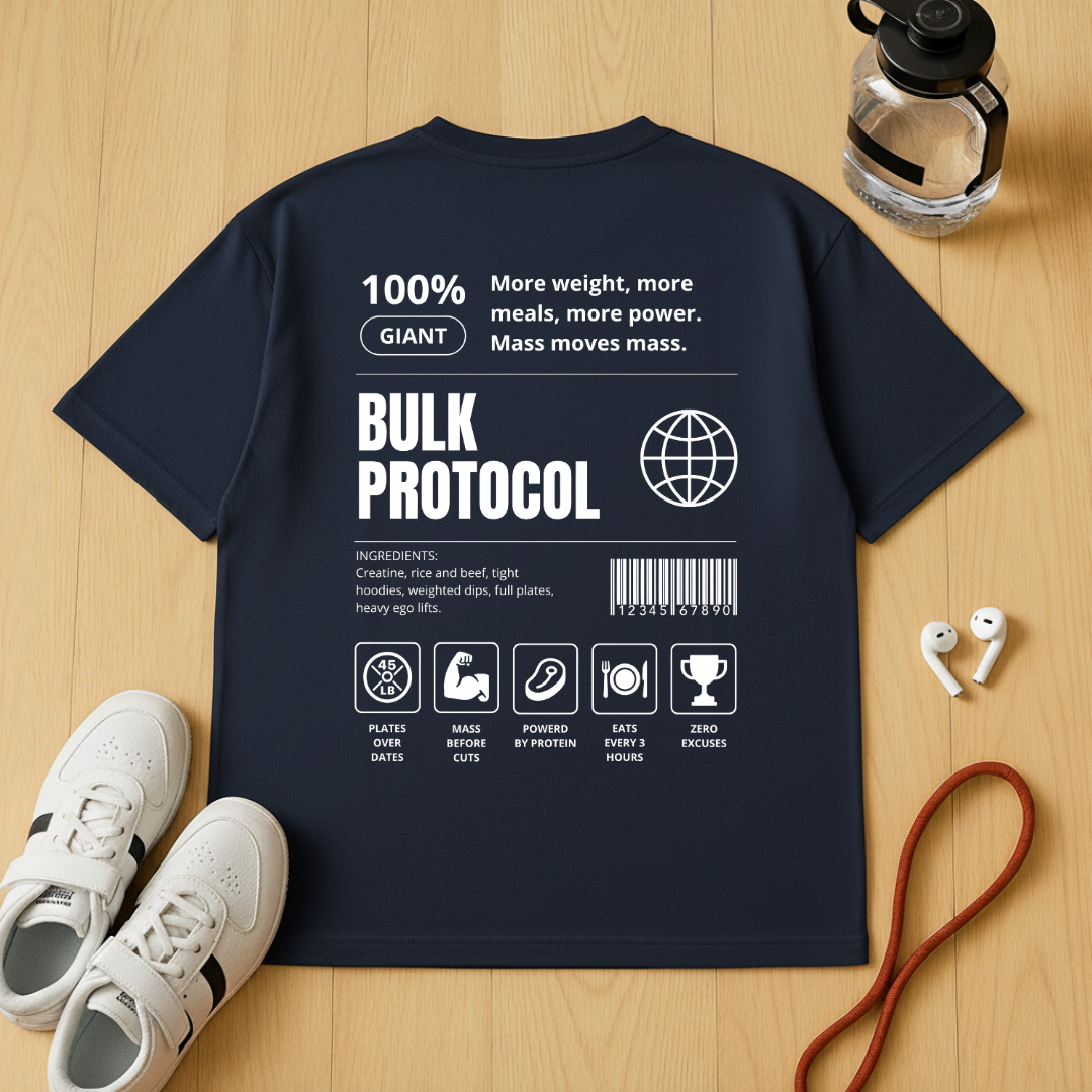 Bulk Protocol Label - Unisex Oversized