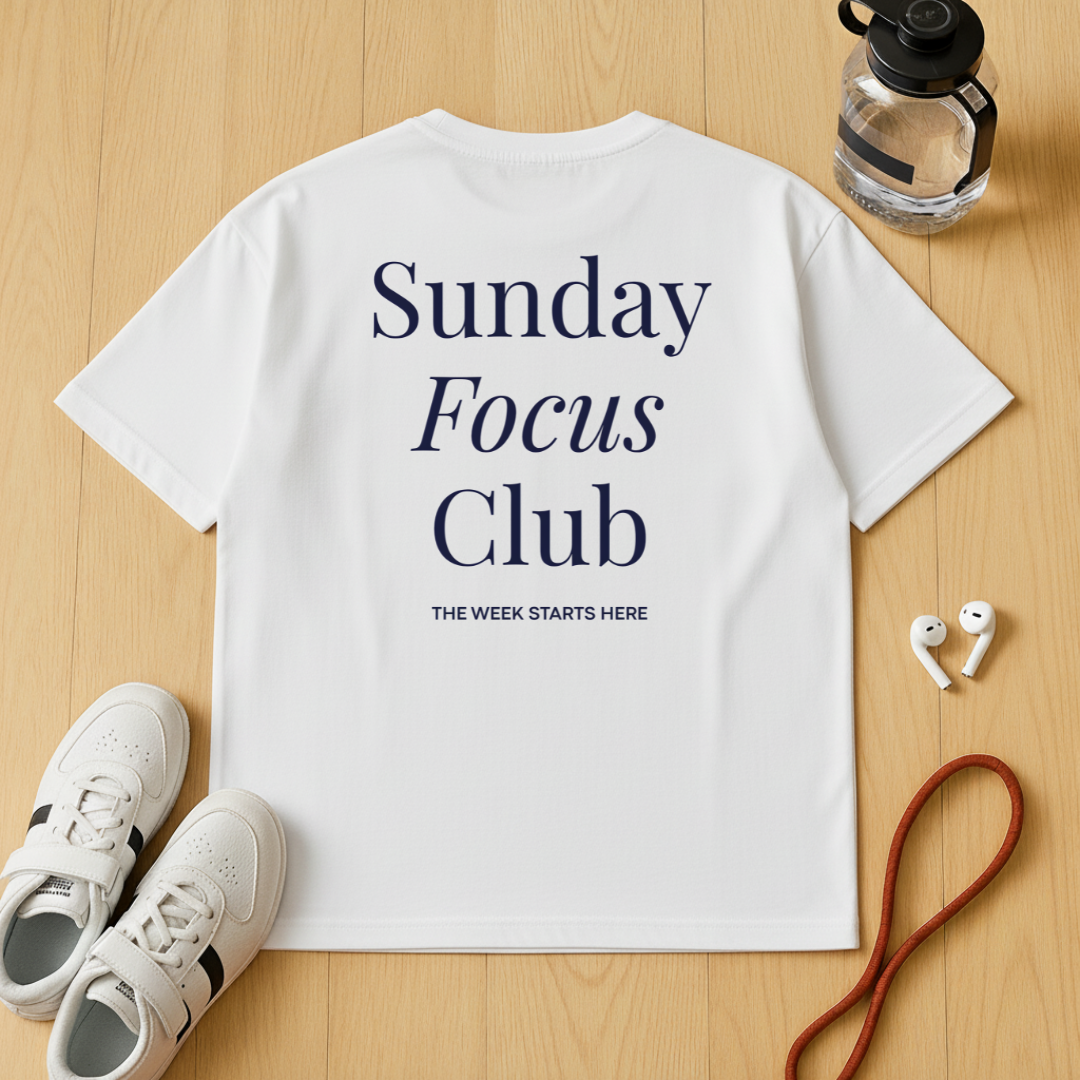 Sunday Focus Club - Unisex Oversized