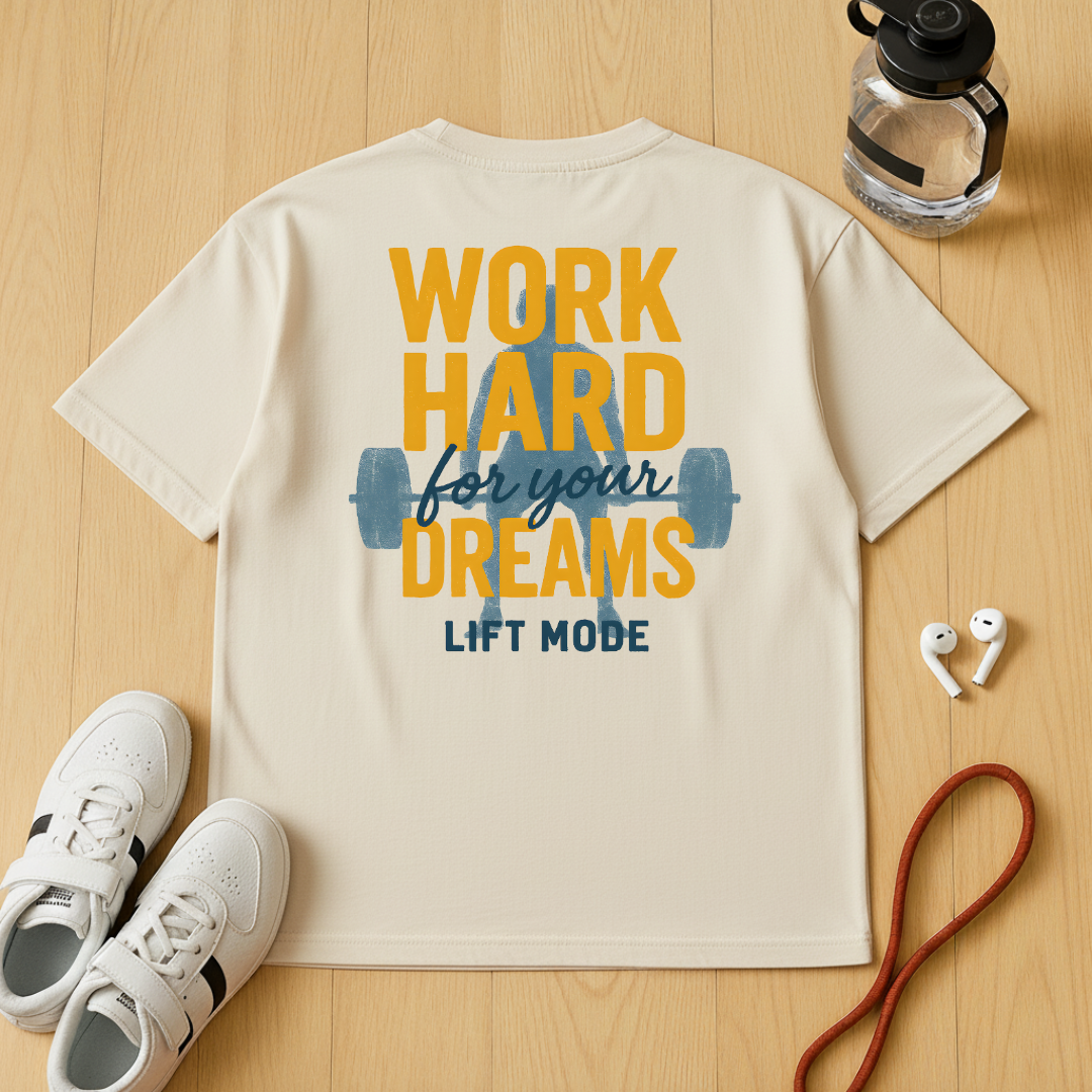 Work hard - Unisex Oversized