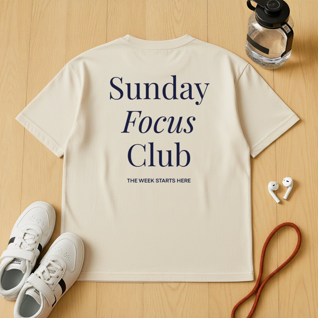 Sunday Focus Club - Unisex Oversized
