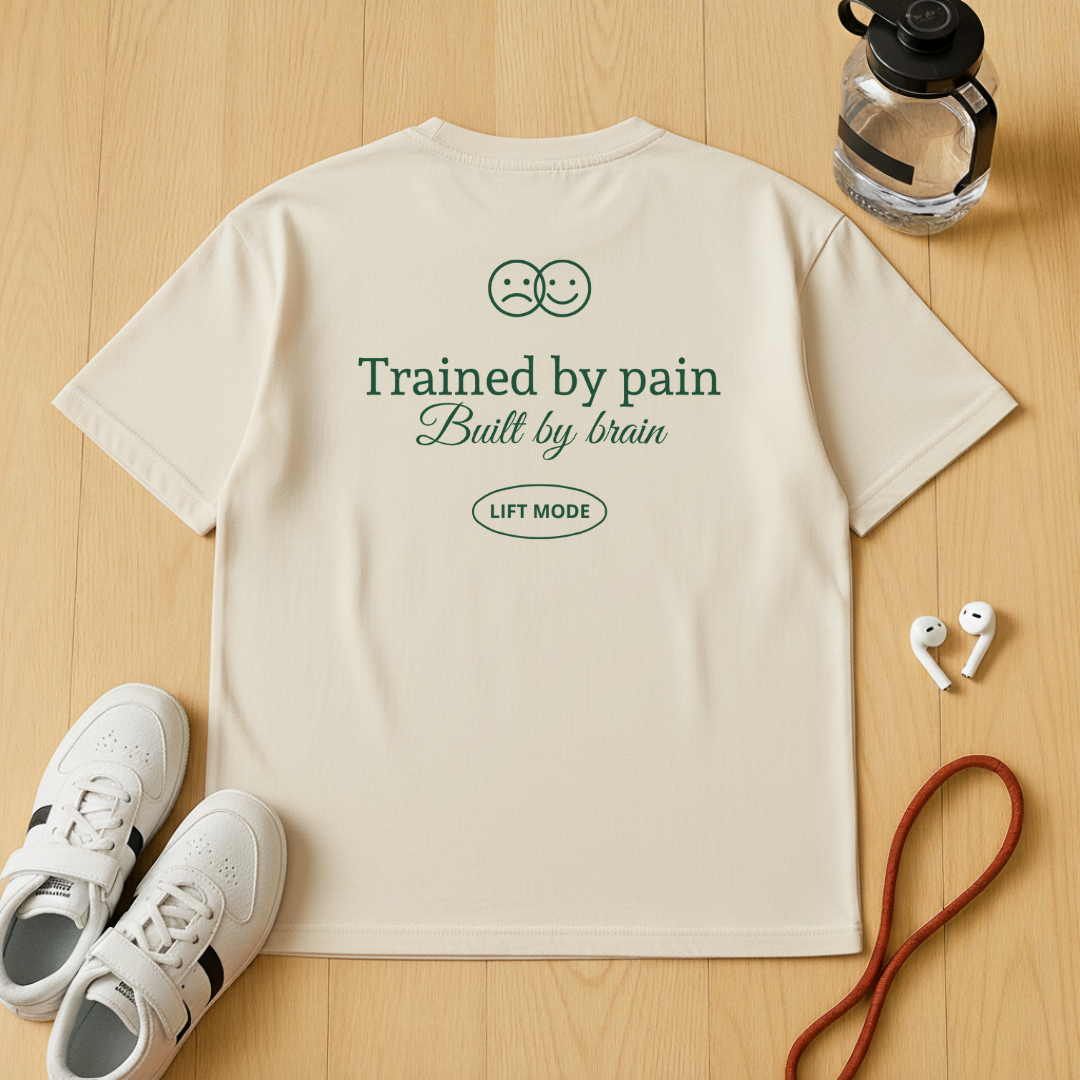 Trained by pain - Unisex Oversized