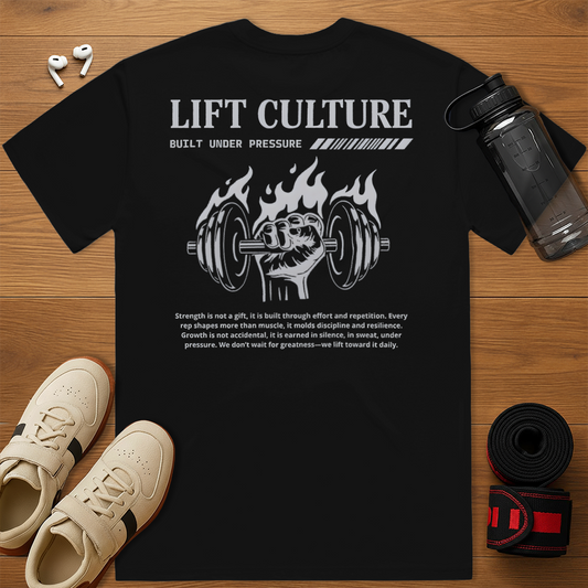 Lift Culture Fire - Relaxed Fit T-Shirt