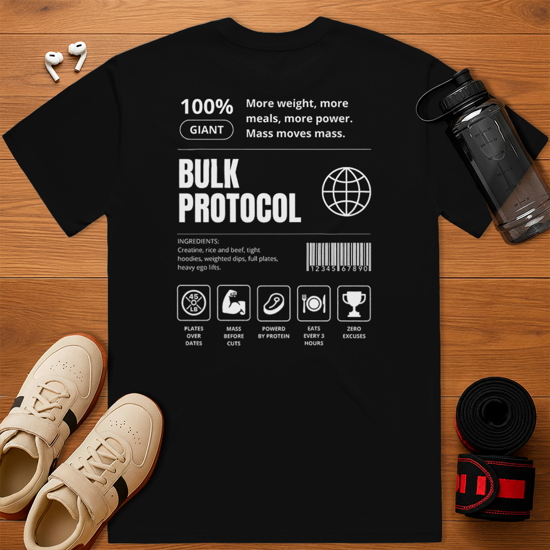 Bulk Protocol Label - Relaxed Fit T-Shirt