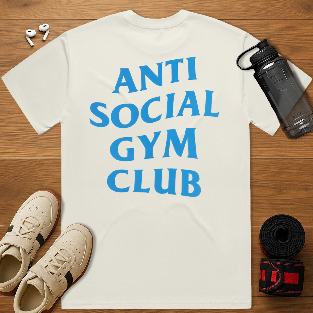 Anti Social Gym Club - Relaxed Fit T-Shirt