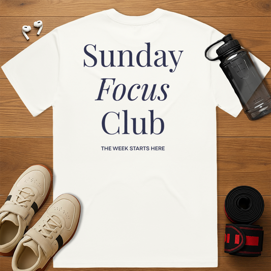 Sunday Focus Club - Relaxed Fit T-Shirt