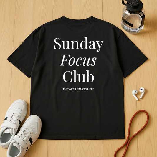 Sunday Focus Club - Unisex Oversized