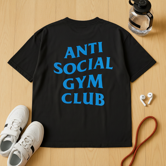 Anti Social Gym Club - Unisex Oversized
