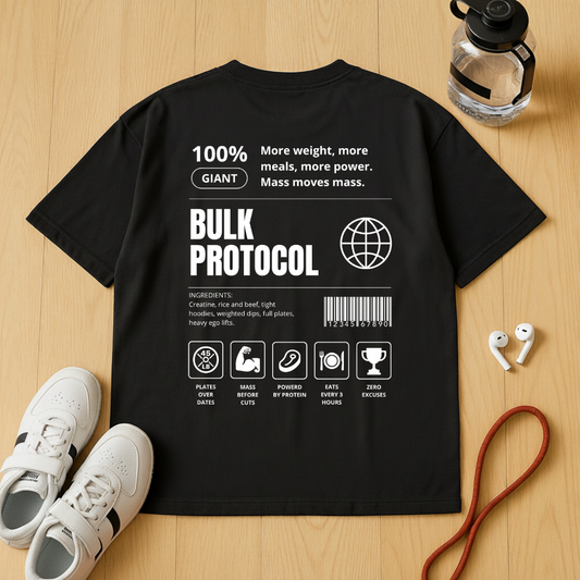 Bulk Protocol Label - Unisex Oversized
