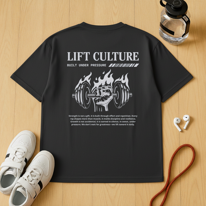 Lift Culture Fire - Unisex Oversized