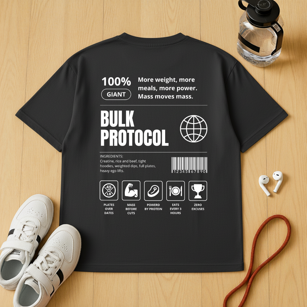 Bulk Protocol Label - Unisex Oversized