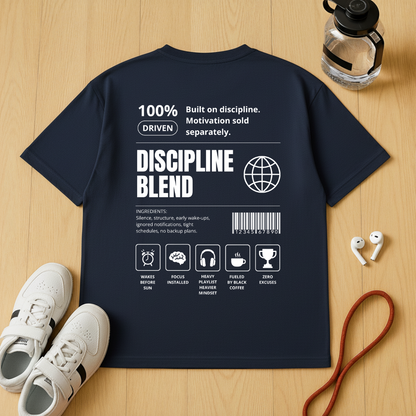 Discipline Blend Label - Unisex Oversized