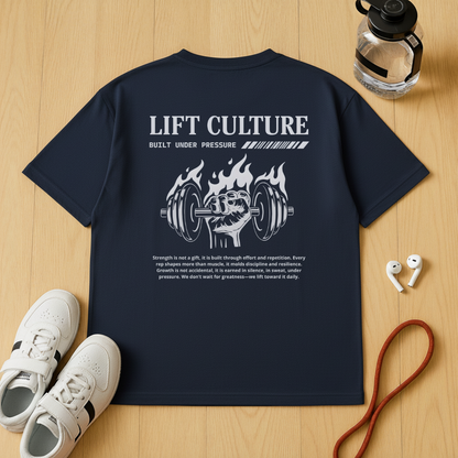 Lift Culture Fire - Unisex Oversized