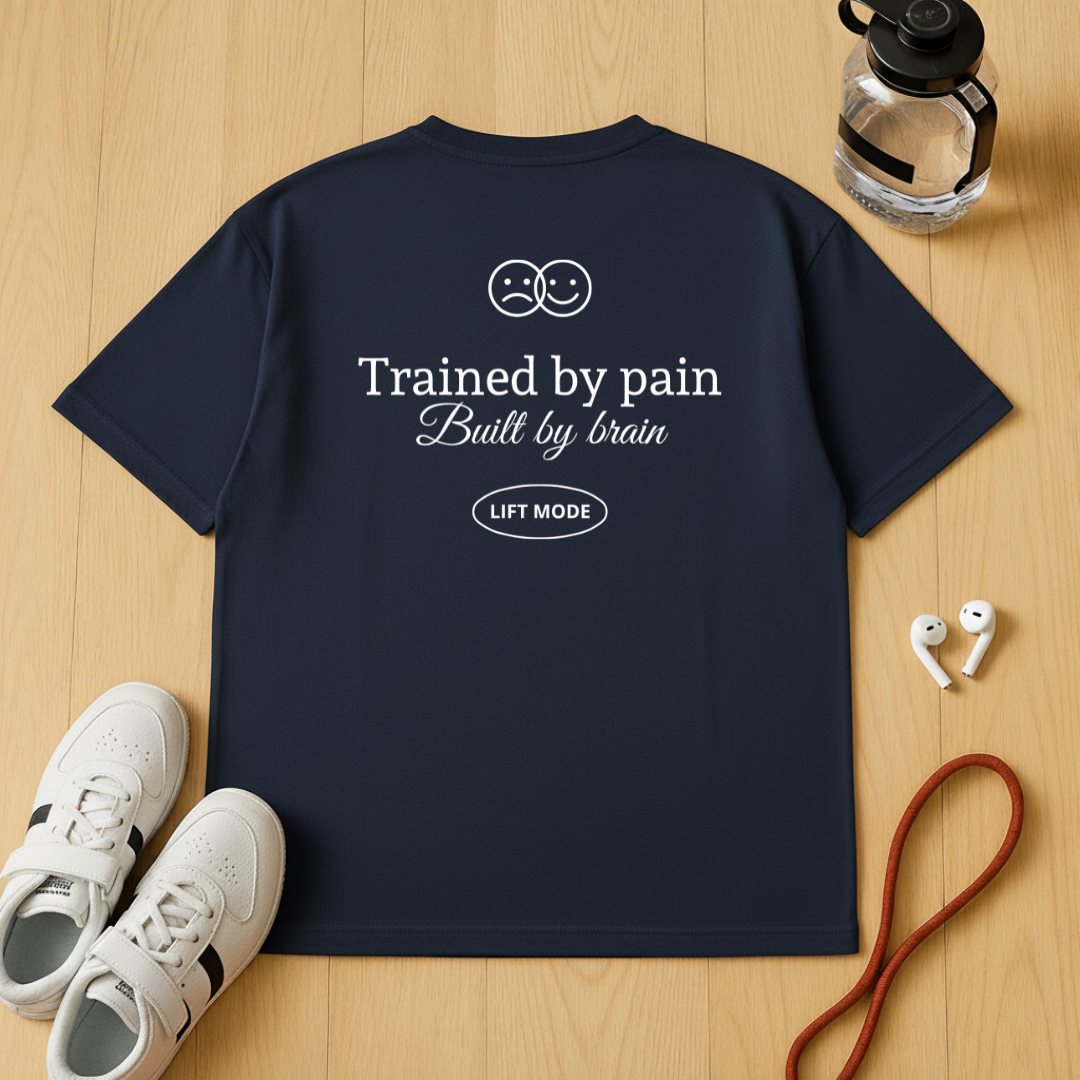 Trained by pain - Unisex Oversized