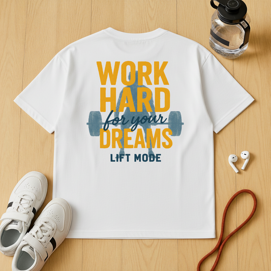 Work hard - Unisex Oversized