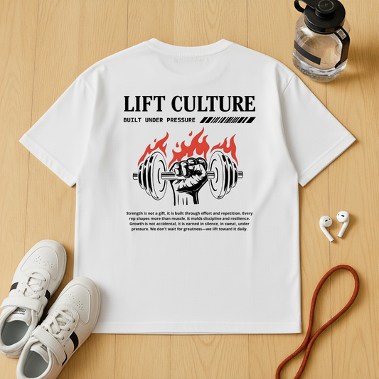 Lift Culture Fire - Unisex Oversized