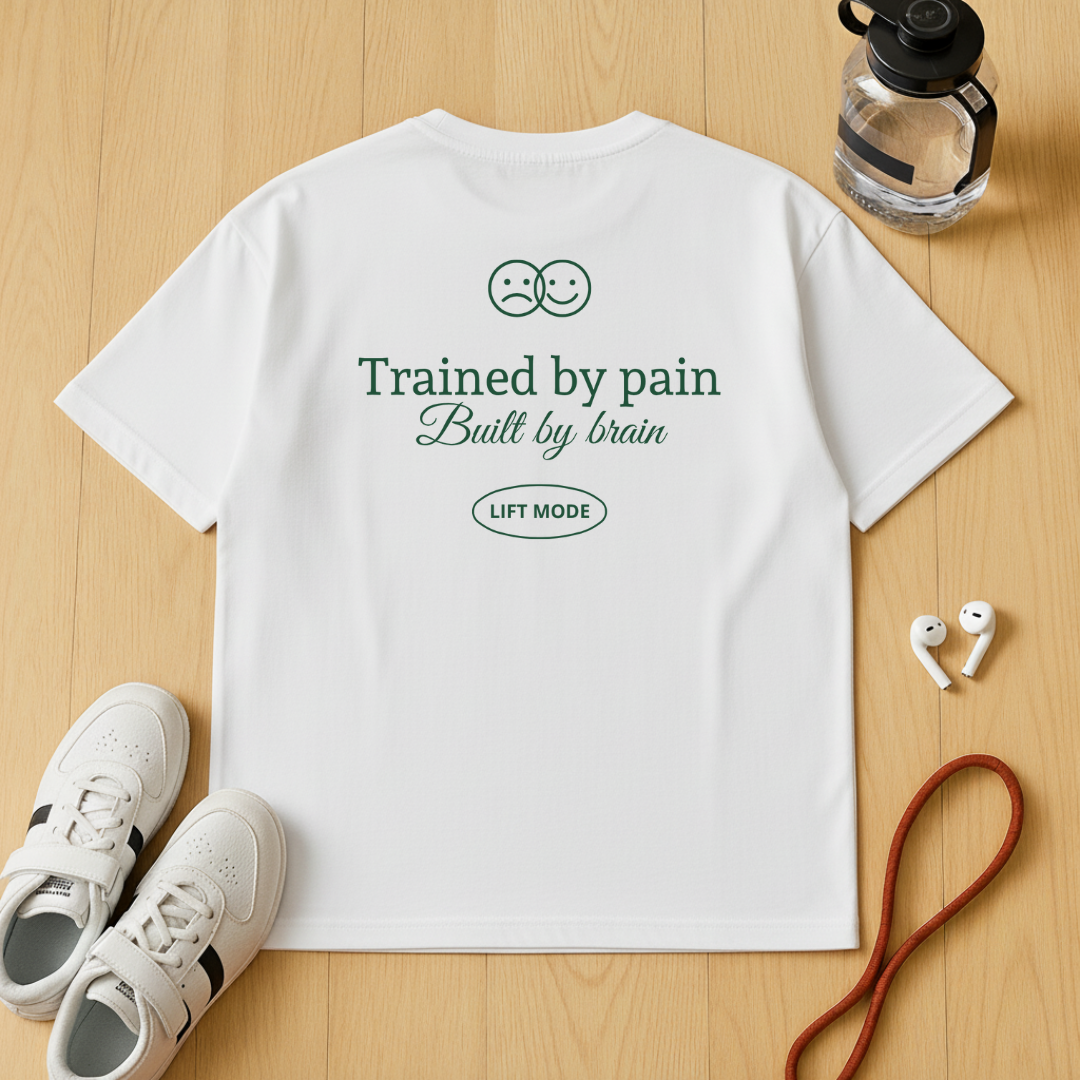 Trained by pain - Unisex Oversized