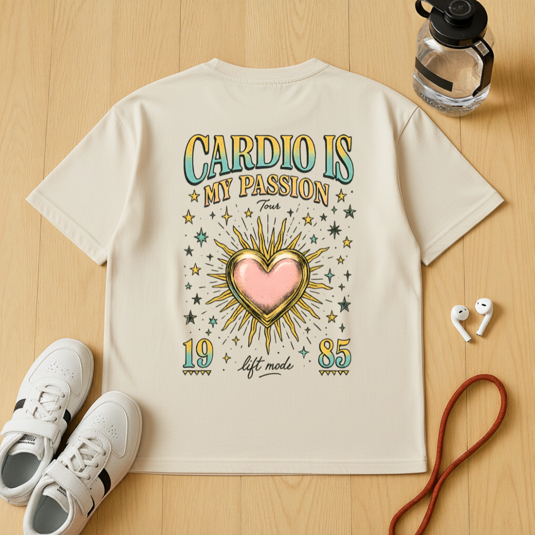 Cardio Is My Passion - Unisex Oversized
