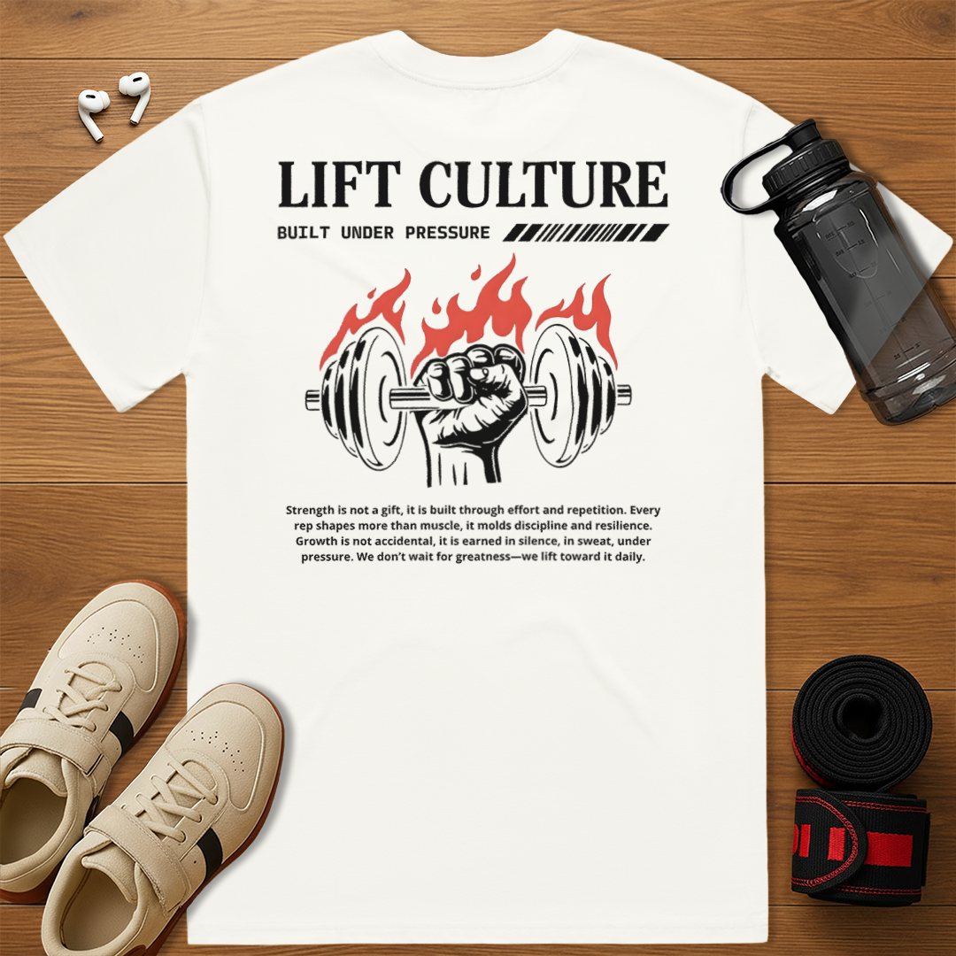 Lift Culture Fire - Relaxed Fit T-Shirt