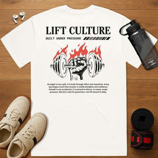 Lift Culture Fire - Relaxed Fit T-Shirt