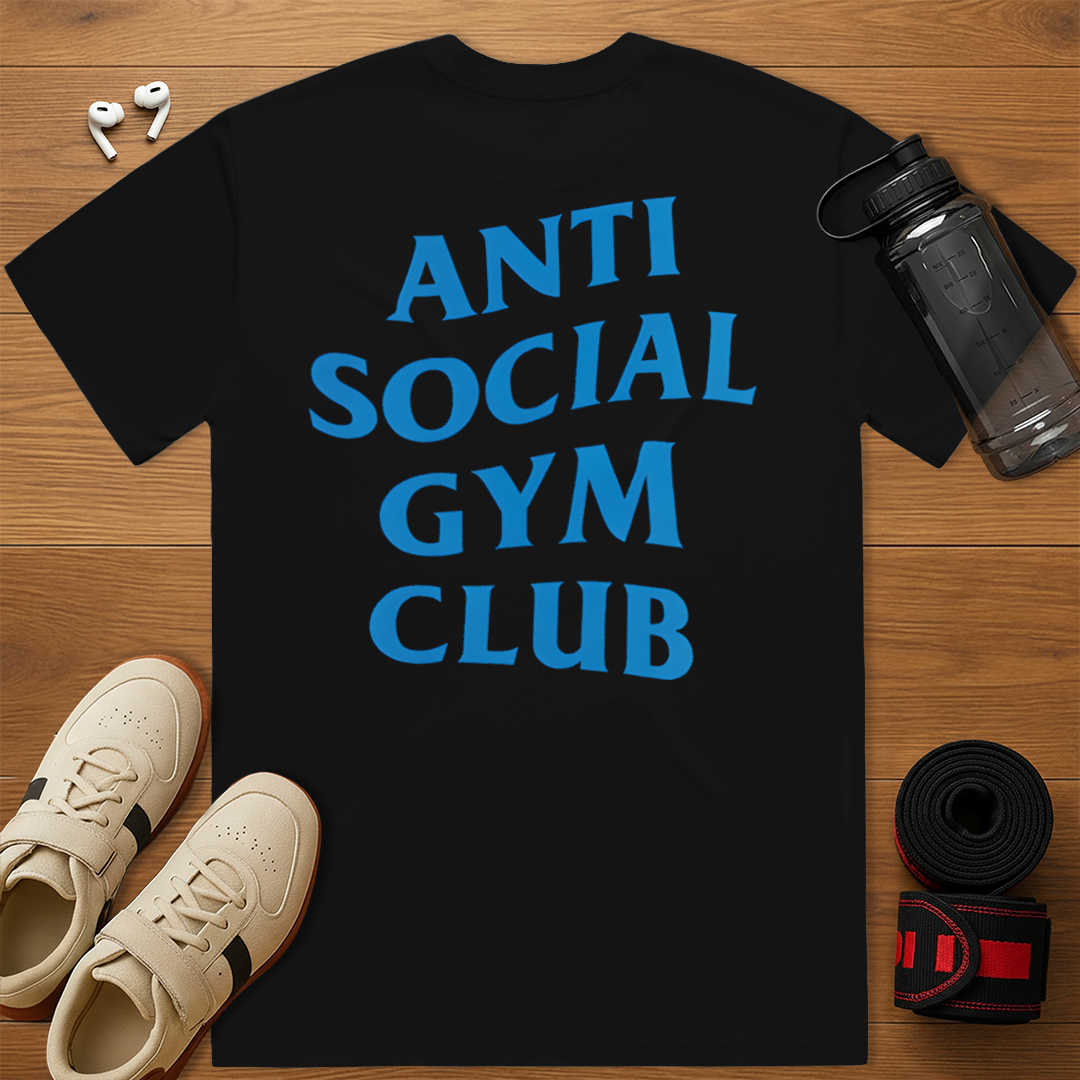 Anti Social Gym Club - Relaxed Fit T-Shirt