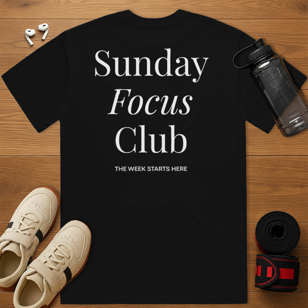 Sunday Focus Club - Relaxed Fit T-Shirt