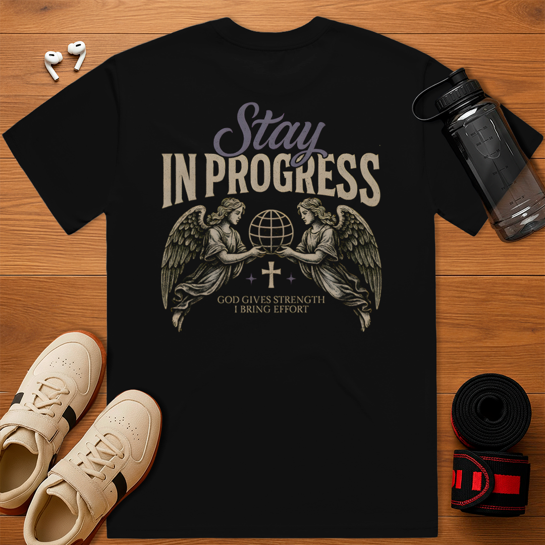 Stay in Progress - Relaxed Fit T-Shirt