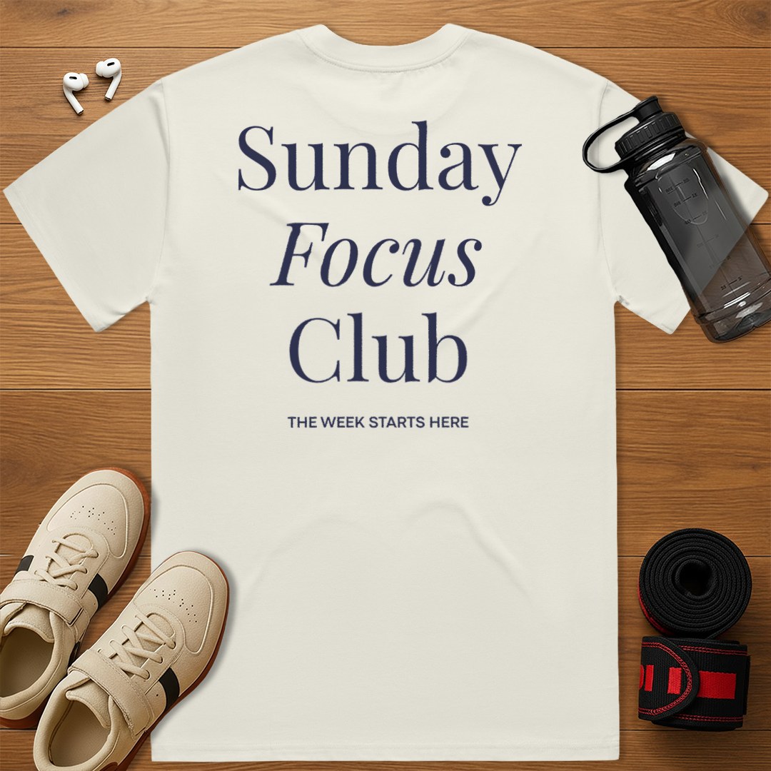 Sunday Focus Club - Relaxed Fit T-Shirt
