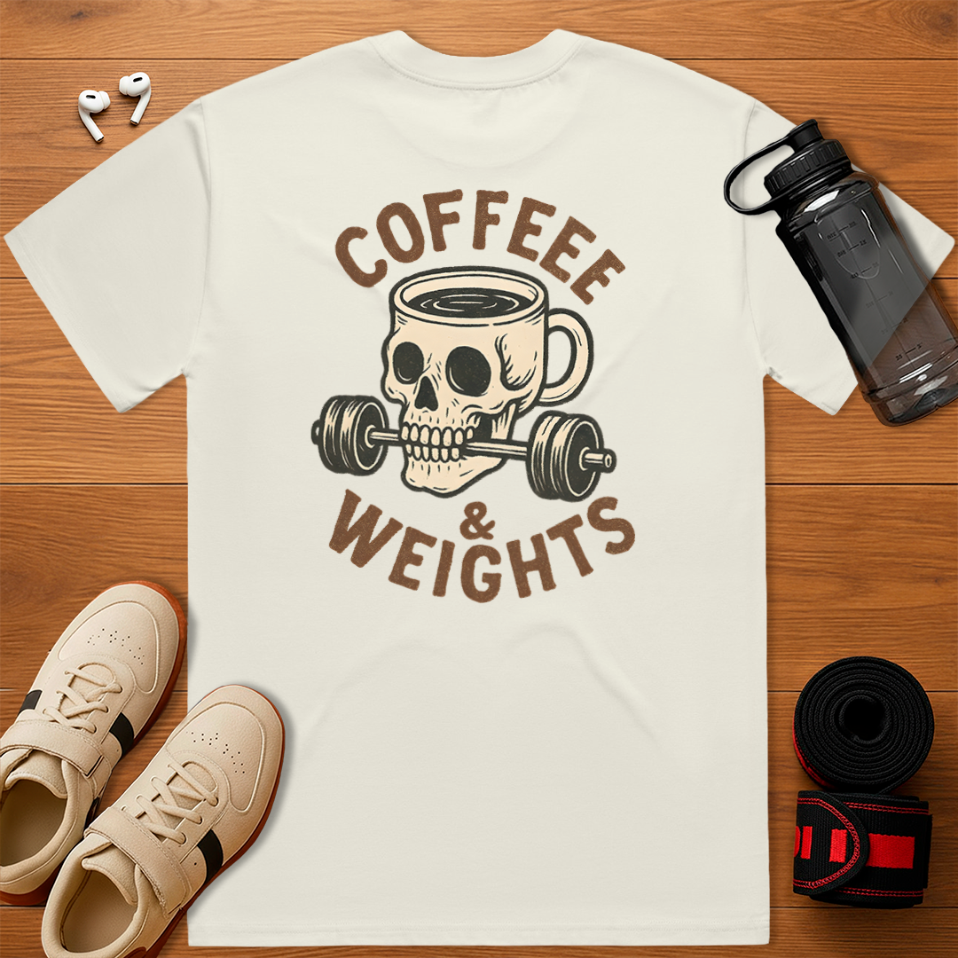 Coffee & Weights - Relaxed Fit T-Shirt