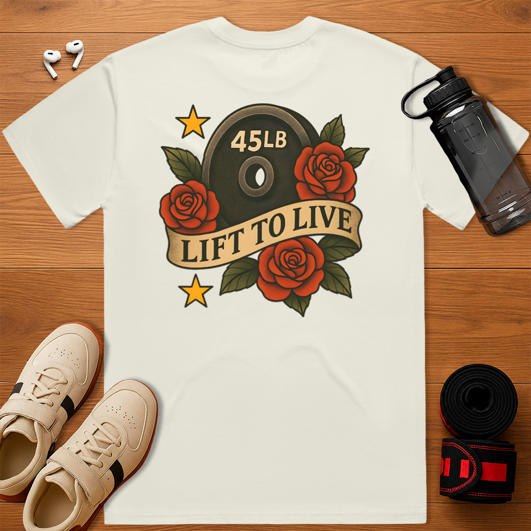 Lift to live - Relaxed Fit T-Shirt