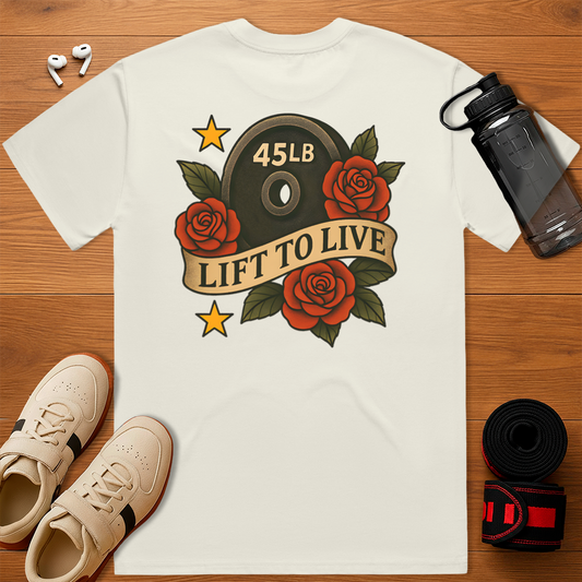 Lift to live - Relaxed Fit T-Shirt