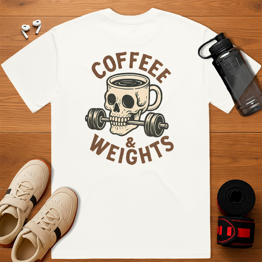 Coffee & Weights - Relaxed Fit T-Shirt