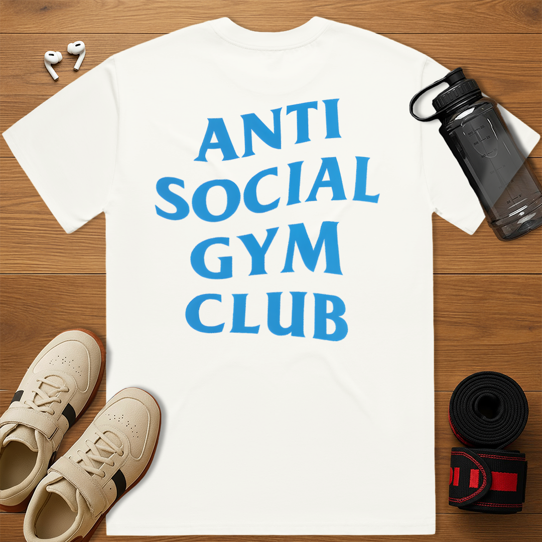 Anti Social Gym Club - Relaxed Fit T-Shirt